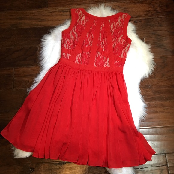 Delia's Dresses & Skirts - 5 for $25! Delia's Red Lace Dress Fit & Flare
